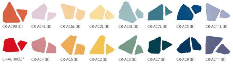 施釉タイプ・アクセント（16色）